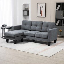 Homcom ecksofa couch gebraucht kaufen  Hamburg