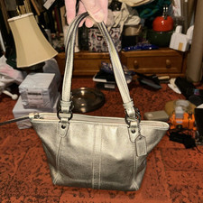 Coach leah metallic for sale  Salt Lake City