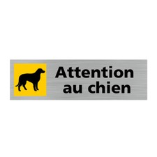 Plaque porte attention d'occasion  Cambrai