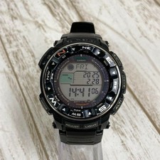 Relógio Casio PRW-2500-1JF Pro-Trek quartzo masculino mostrador cinza 46mm digital do Japão comprar usado  Enviando para Brazil