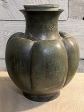 Vaso de bronze Anderson inscrito 1890–1910 antigo metal raro vintage comprar usado  Enviando para Brazil