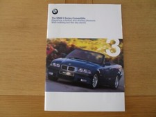 Folheto conversível BMW 3 Series E36 1999 - 318i 323i 328i, usado comprar usado  Enviando para Brazil