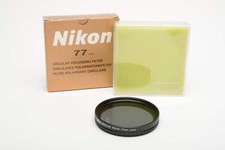 Filtro polarizador circular Nikon (77mm), novo na caixa, bom, usado comprar usado  Enviando para Brazil