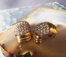 Hrringe edelstahl golden gebraucht kaufen  Nürnberg
