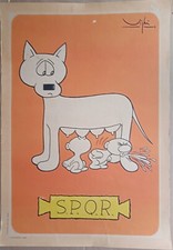 Vintage 1969 affiche d'occasion  Lodève