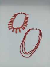 coral beads for sale  LEEDS