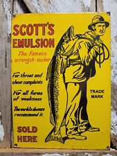 Vintage scotts emulsion for sale  Shavertown