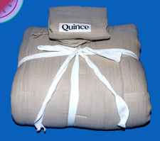 Berço QUINCE bebê criança QUIIT algodão orgânico gaze arejada 50"x34 cor concha duna comprar usado  Enviando para Brazil