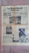 Journal republicain lorrain d'occasion  Grosbliederstroff