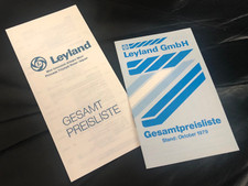 Leyland alte preislisten gebraucht kaufen  Bergisch Gladbach