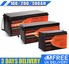 12v 100ah 200ah for sale  UK
