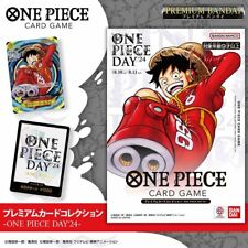 JUEGO DE CARTAS DE UNA PIEZA COLECCIÓN DE CARTAS PREMIUM ONE PIECE DAY'24 Japón Raro PSL segunda mano  Embacar hacia Argentina