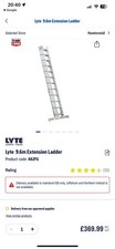 Lyte aluminium triple for sale  ROSSENDALE