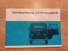 Betriebsanleitung wartungskart gebraucht kaufen  Delbrück