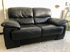 Canapé cuir noir d'occasion  Montpellier-