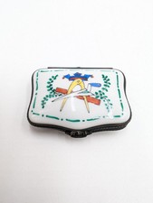 Boîte porcelaine pillulier d'occasion  Nice-