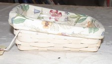 Longaberger whitewash note for sale  San Jose