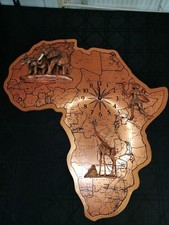 Map africa clock for sale  CHORLEY