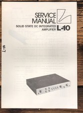 Luxman amplificatore manuale usato  Spedire a Italy