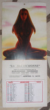 Ancien calendrier erotique d'occasion  Agay