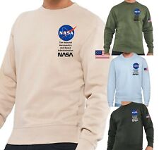 SUDADERA JERSEY UNISEX HOMBRE MUJER ASTRONAUTA BANDERA AMERICANA LOGO ESPACIAL DE LA NASA UNISEX segunda mano  Embacar hacia Argentina