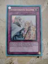 Avvertimento solenne drev usato  Bari
