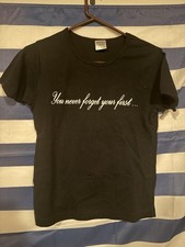 Camiseta promocional Kiss Fragrance feminina grande, usado comprar usado Camiseta promocional Kiss Fragrance feminina grande, usado comprar usado  Enviando para Brazil