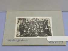 Vecchia fotografia scolastica usato  Salerno