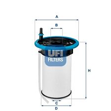 Filtro gasolio 500 usato  Ascoli Satriano