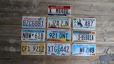 License plates different for sale  Cody