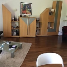 Wohnwand helle buche gebraucht kaufen  Lünen