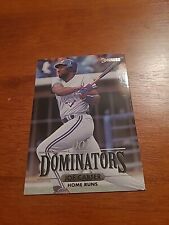 Bom 1994 Donruss Joe Carter 90s Dominators 3.5x5" Box Topper 468/10000 Fabricado comprar usado  Enviando para Brazil