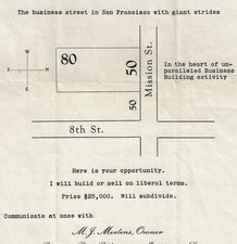 Sales circular map for sale  Curtis