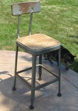Vintage industrial stool for sale  Racine