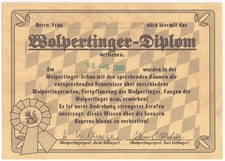 Beleg karte wolpertinger gebraucht kaufen  Lähden