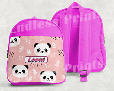 Personalised panda backpack for sale  MEXBOROUGH