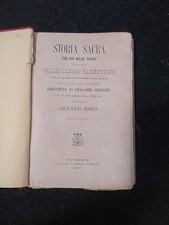 Storia sacra per usato  Bergamo