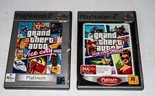 Używany, Grand Theft Auto Vice City & Vice City Stories Platinums - PS2 na sprzedaż  Wysyłka do Poland