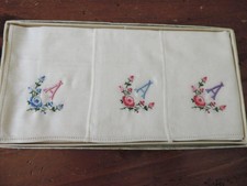 Set vintage monogrammed for sale  West Sand Lake