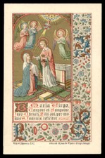 Vecchia carta sacra usato  Italia