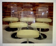Lot chaises vintage d'occasion  Roquebrune-Cap-Martin