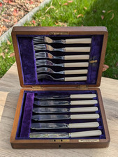 Conjunto de talheres vitoriano 12 peças cromo em placa de prata por Goldsmith's Alliance  comprar usado  Enviando para Brazil
