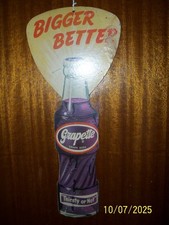 Cardboard vtg grapette for sale  Wichita Falls
