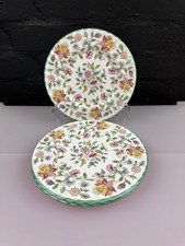Używany, 4 x talerze sałatkowe Minton Haddon Hall szerokość 20 cm dostępne 2 zestawy na sprzedaż  Wysyłka do Poland