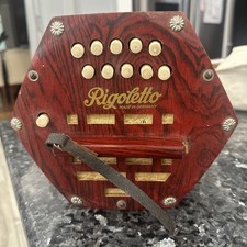 Usado, Acordeão Concertina Vintage Regoletta Vermelho 20 Botões - Feito na Alemanha comprar usado Usado, Acordeão Concertina Vintage Regoletta Vermelho 20 Botões - Feito na Alemanha comprar usado  Enviando para Brazil