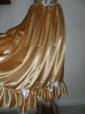 Gold satin petticoat for sale Gold satin petticoat for sale  LEIGH