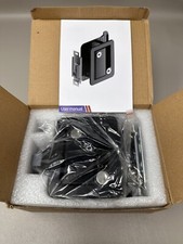 Trava de porta de entrada Siasky RV pá trava maçaneta trava trava reboque campista preto comprar usado  Enviando para Brazil