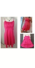 Robe rose satinée d'occasion  Neauphle-le-Château