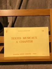 Textes musicaux chanter d'occasion  Rennes-