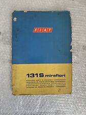 Catalogo ricambi carroz. usato  Villafranca Sicula
